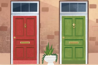 Chọn màu sắc cửa chính như thế nào cho hợp phong thủy?