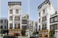 Đồng bộ giữa kiến trúc và nội thất căn nhà phố Long Biên theo phong cách Indochine