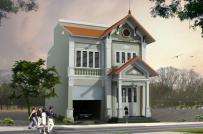Kiến trúc sư tư vấn thiết kế biệt thự 2,5 tầng mái Thái