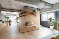 Tư vấn cải tạo nhà diện tích 64m2, có hai phòng ngủ