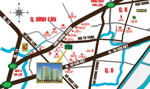 Nhanh tay sở hữu căn hộ giá rẻ, đầy đủ tiện nghi tại Bình Tân