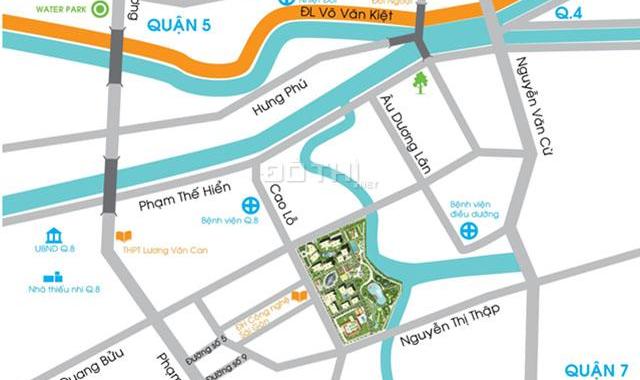 Bán căn hộ đẹp gần cầu Nguyễn Trị Phương, Quận 5. Giá 1.05 tỷ. View sông