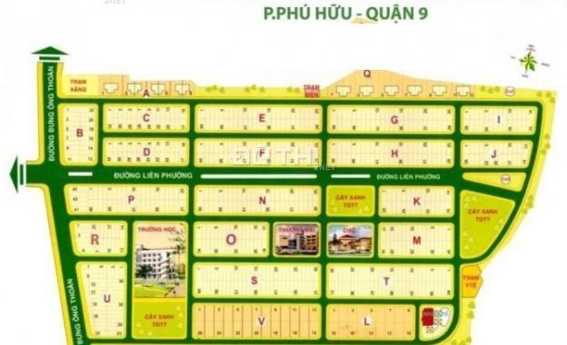Nhượng đất nền phường Phú Hữu, liền kề Q2, giá 9tr/m2 LH: 0968.33.44.62