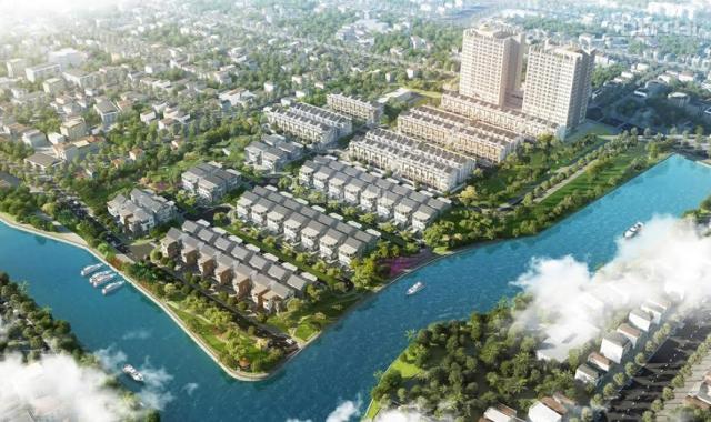 Nhà phố ven sông nằm trong khu dự án cao cấp Jamona Golden Silk. 0906600027