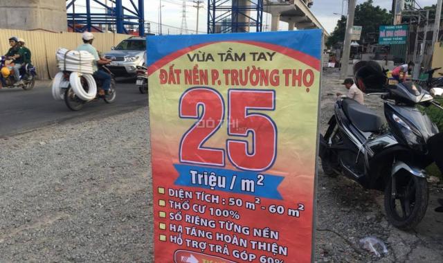 Đất đường Nguyễn Văn Bá, P. Trường Thọ, Thủ Đức 25 triệu/m2 ngay Ga Metro