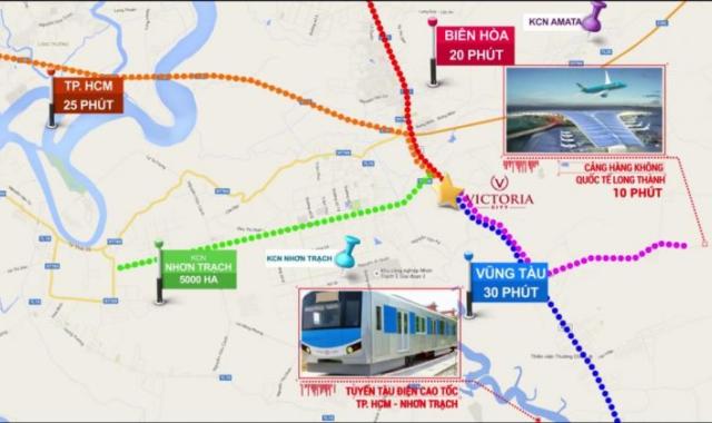Bán đất nền đường lớn 32m dự án KDC An Thuận Victoria City sân bay Long Thành, Đồng Nai 0937012728