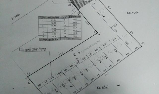 Đất thô cư SHR đường Vườn Lài, An Phú Đông, giá 17 tr/m2