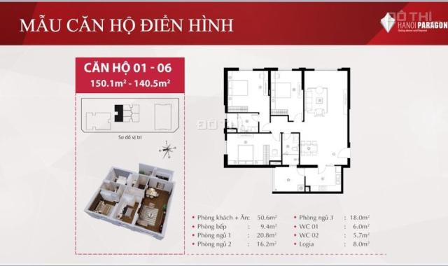 Bán suất đặc biệt chung cư Paragon Tower, tùy chọn căn, tầng, giá chủ đầu tư. LH Mr Nhật 0978892921