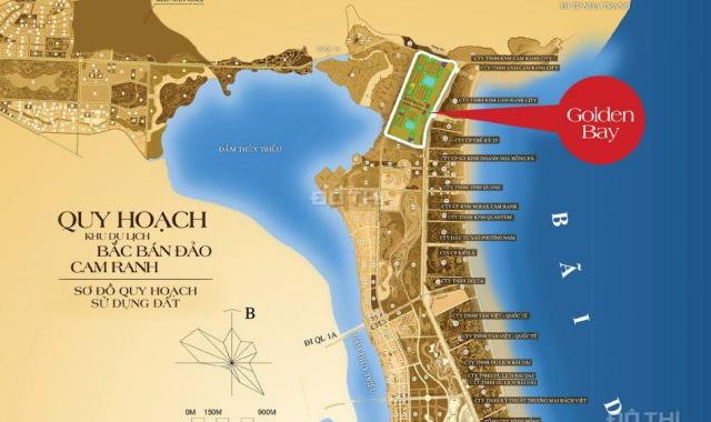 Sở hữu đất BT nghỉ dưỡng biển khi còn rất rẻ Golden Bay Cam Ranh, Bãi Dài, bán giá CĐT 4.4 tr/m2