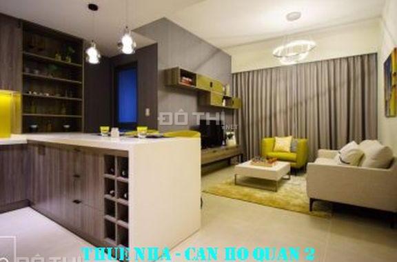 Cho thuê căn hộ chung cư Masteri Thảo Điền, quận 2, 2 phòng ngủ nội thất Châu Âu, giá 17tr/th