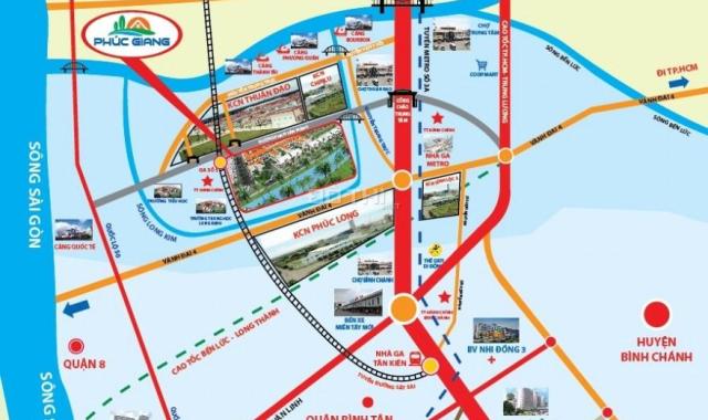 Đất đầu tư và xây trọ, gần KCN Thuận Đạo, liền kề TT Bến Lức, giá 2,5 tr/m2