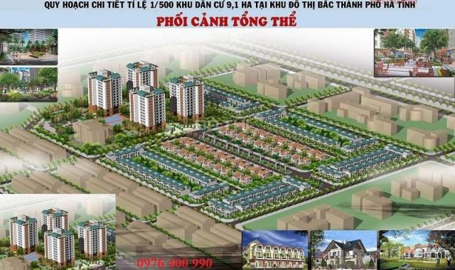 Mở bán khu đô thị Bắc Hà Tĩnh - Kí hợp đồng trực tiếp với HUD - giá chỉ từ 2 tỷ/căn