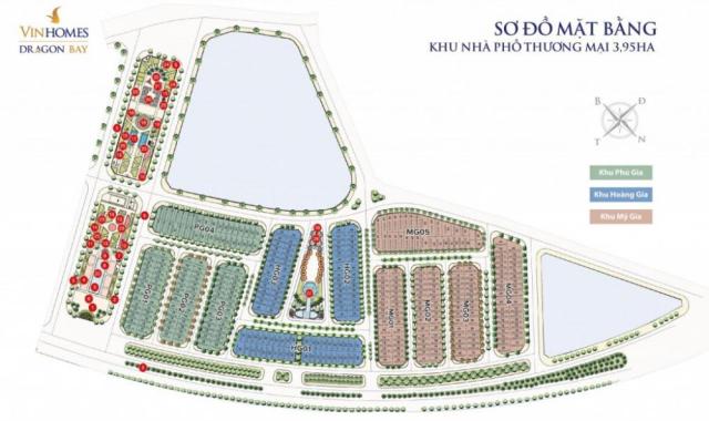 Cho thuê nhà phố TM tại dự án Vinhomes Dragon Bay, Quảng Ninh. LH 0888.968.977