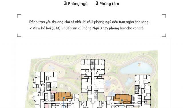 Cần sang nhượng căn hộ Valeo Đầm Sen, DT 82m2, LH: 0937.632.336 (Minh)