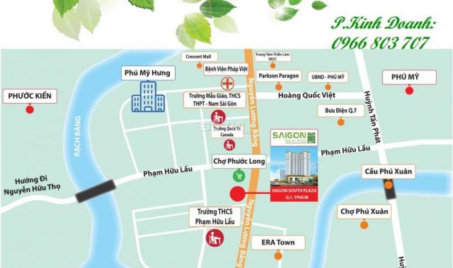 Saigon South Plaza mặt tiền Nguyễn Lương Bằng q.7 cạnh Phú Mỹ Hưng. Lh: 0966 803 707 Mr. Hải