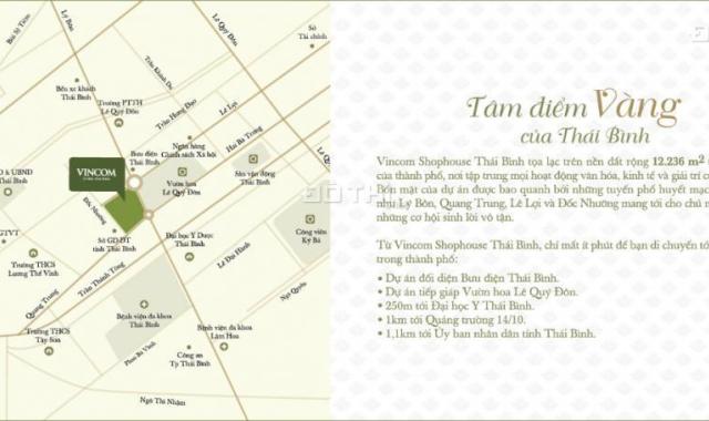 Dự án Vincom Shophouse Thái Bình cơ hội không thể bỏ lỡ