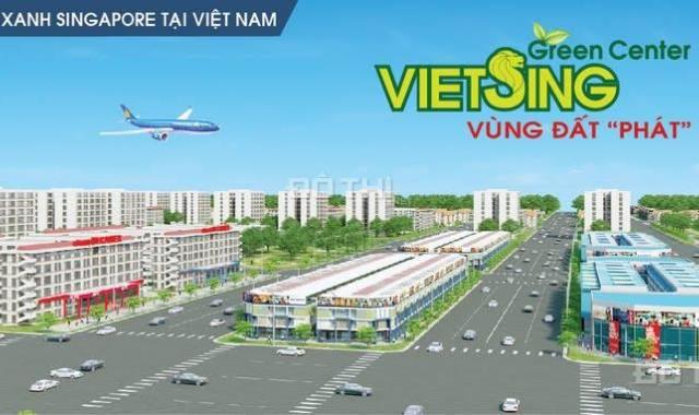 Bán đất mặt tiền đường D1, khu dân cư Việt Sing, đối diện hải sản Biển Xanh