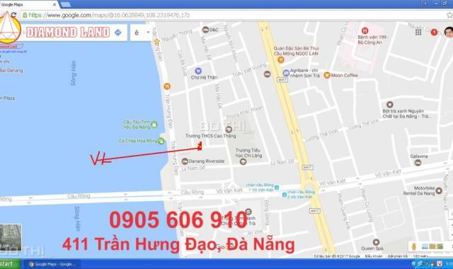 Bán rẻ trước tết nhà đường Cao Bá Quát, Đà Nẵng, 3 tầng mới, đất 87,5 m2 sát đường Trần Hưng Đạo