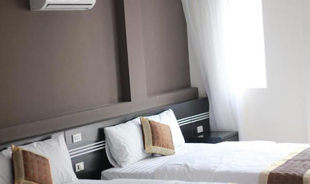 Cho thuê căn hộ khách sạn ngắn hạn, 2 phòng ngủ ngay đường Trần Bạch Đằng
