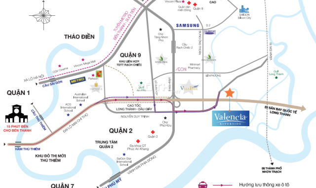 Valencia Rieverside - Khu dinh thự trong lòng Sài Gòn nằm ở trung tâm Quận 9 -0909-682-515