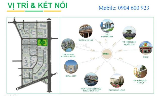 Chung cư Eco Green City Nguyễn Xiển - giá 27 triệu/m2 chính sách từ chủ đầu tư