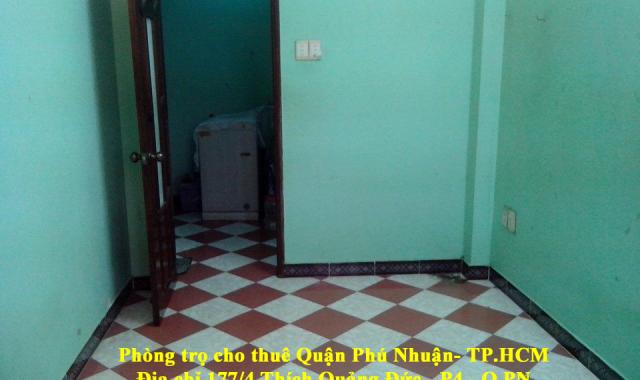 Phòng trọ cho thuê Q. Phú Nhuận- TPHCM, ở lâu dài, ổn định