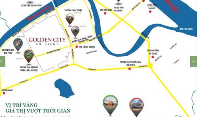 Nhà đất khu đô thị Golden City An Giang (thành phố trong lòng thành phố)