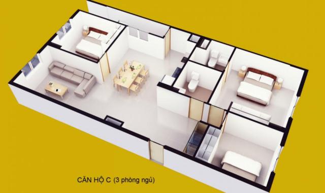 Bán căn hộ chung cư tại dự án căn hộ Linh Trung, Thủ Đức, Hồ Chí Minh diện tích 108m2