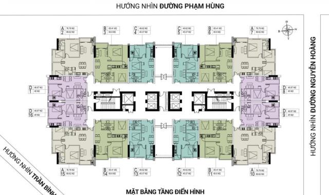 Chính chủ cần bán gấp căn hộ 76m2, căn góc đẹp nhất dự án FLC Green Home 18 Phạm Hùng