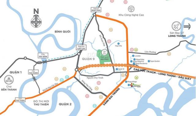 Nhà phố Melosa Khang Điền nhận giữ chỗ block C 5x17m. Giá bán 3,2 tỷ/căn