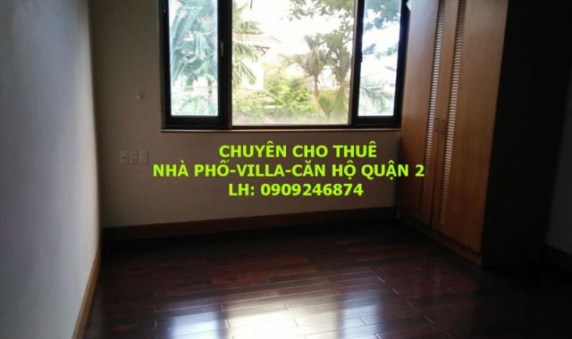 Cho thuê biệt thự Compound Trần Não, 2 lầu, 4PN, giá 79tr/tháng. LH 0909246874