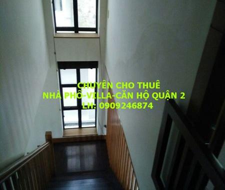 Cho thuê biệt thự Compound Trần Não, 2 lầu, 4PN, giá 79tr/tháng. LH 0909246874