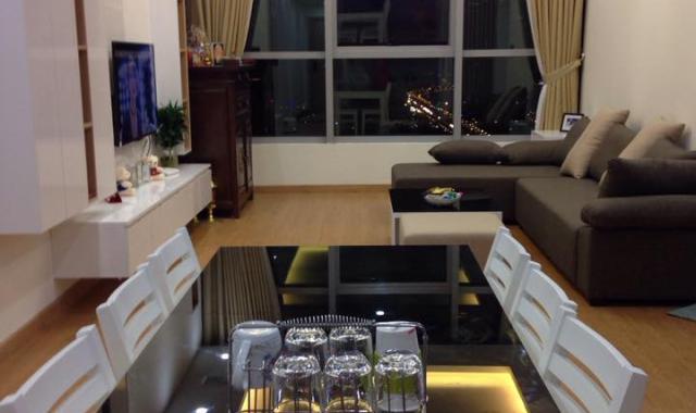 Cho thuê căn hộ chung cư Thăng Long Number One 88m2, 2 phòng ngủ đủ đồ, giá 24 triệu/tháng