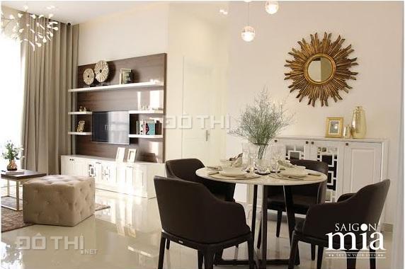 Bán căn hộ chung cư tại dự án Sài Gòn Mia, diện tích 58.89m2, giá 2.25 tỷ