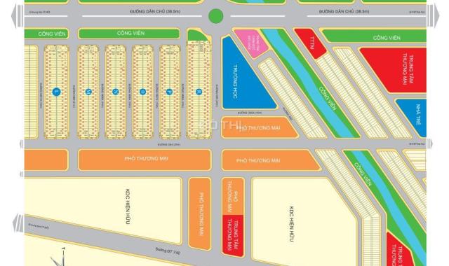 Cần tiền bán gấp thuốc dự án The Mall City 2 gần trung tâm hành chính Bình Dương, 0909418838