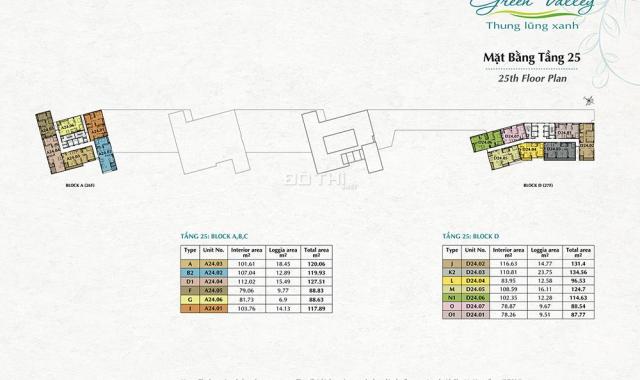 Bán căn hộ chung cư tại dự án Green Valley, Quận 7, Hồ Chí Minh diện tích 128m2 giá 4.9 tỷ
