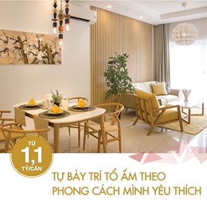 Căn hộ mặt tiền Lũy Bán Bích - Quận Tân Phú - Chỉ với 1.1 tỷ/căn