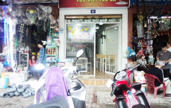 Sang nhượng cửa hàng quán cơm tại số 16 Điện Biên Phủ, Hồng Bằng, Hải Phòng