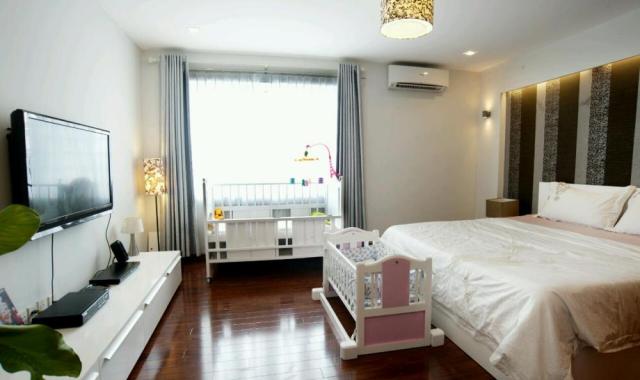 Cho thuê nhà đẹp 3 tầng gần biển Nguyễn Tất Thành, 3 phòng ngủ, giá 15 triệu