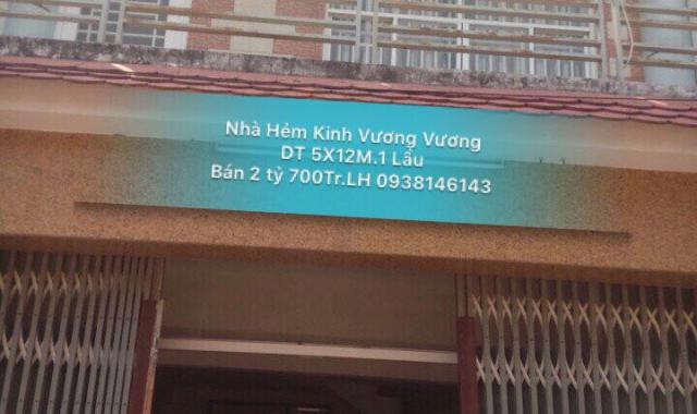 Bán nhà 1 lầu đường Kinh Dương Vương, DT 5x12m, P. An Lạc, Q Bình Tân, TPHCM