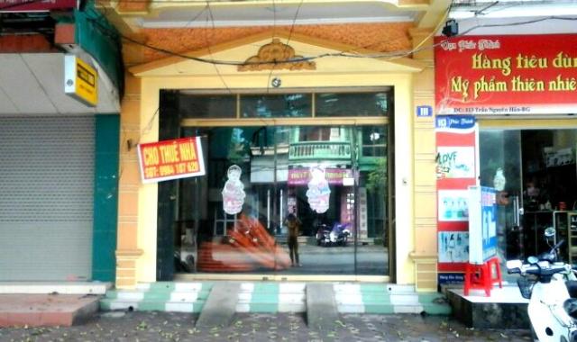 Đường Trần Nguyên Hãn, Thành Phố Bắc Giang, chính chủ cho thuê nhà mặt phố