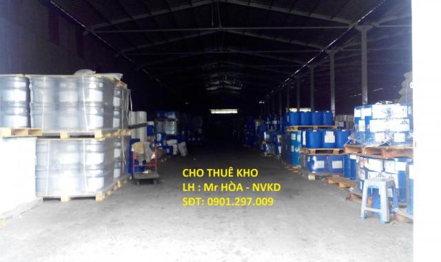 Cho thuê kho chứa hàng chất lượng cao, giá rẻ, dịch vụ trọn gói, tại KCN Sóng Thần, LH: 0901297009