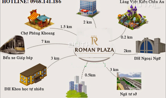 [Mở bán] dự án Roman Plaza - Đẳng cấp Italia 5*