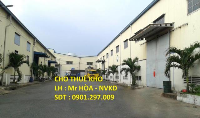 Cho thuê kho chứa hàng tại KCN Sóng Thần, LH: 0901297009