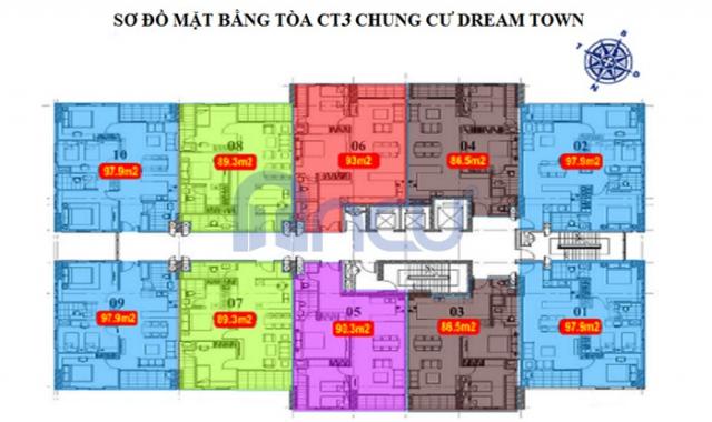 Chung cư Dream Town gần Đại Lộ Thăng Long, chiết khấu 6%, nhận nhà ở ngay