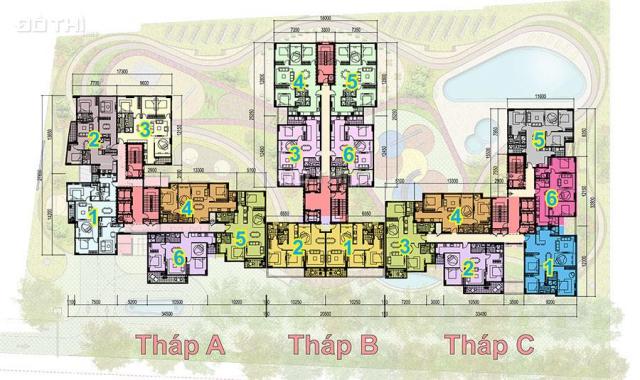 Bán căn hộ tại dự án Valeo Đầm Sen, Tân Phú, Hồ Chí Minh diện tích 86m2 giá 1,8 tỷ