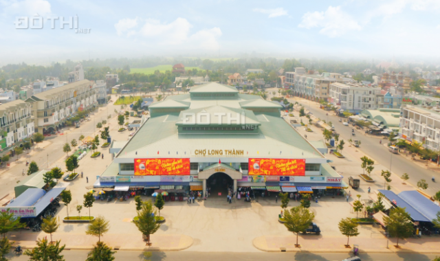 Bán đất thổ cư ngay kề chợ mới Long Thành - 220tr/nền 100m2 sổ đõ riêng