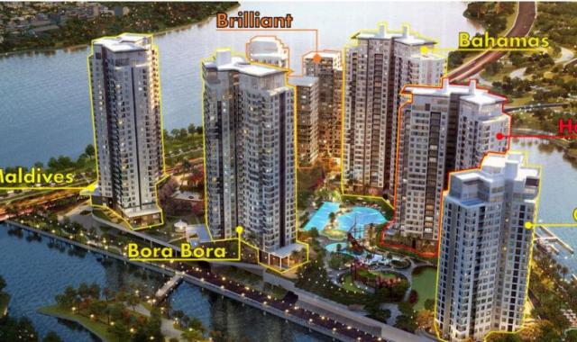 Cắt lỗ căn hộ Đảo Kim Cương, 2PN, Hawaii, TT 30% nhận nhà, CK 3%, giá 3.8 tỷ. LH 0931 328 880