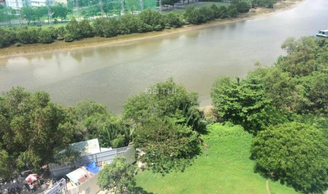 Cho thuê căn hộ Riverpark Residence, Phú Mỹ Hưng, Quận 7, căn góc, view trực diện sông, nội thất gỗ
