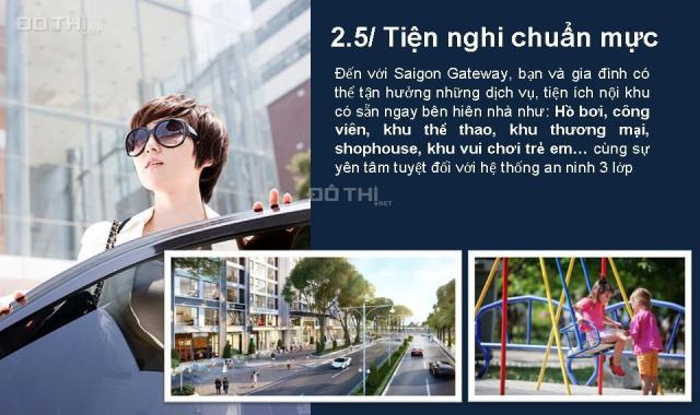 Căn hộ mặt tiền Xa Lộ Hà Nội - Sài Gòn Gateway Đất Xanh Trả góp 8 triệu/tháng
